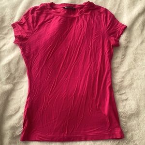 Pink tee
